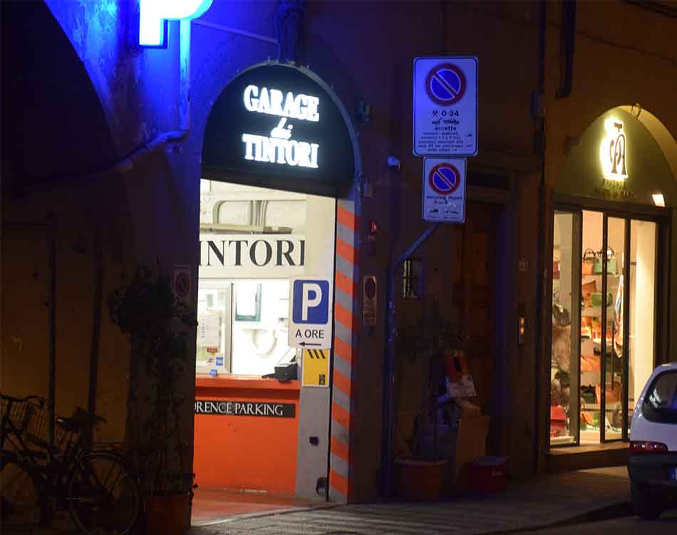 Parcheggio Garage dei Tintori Firenze